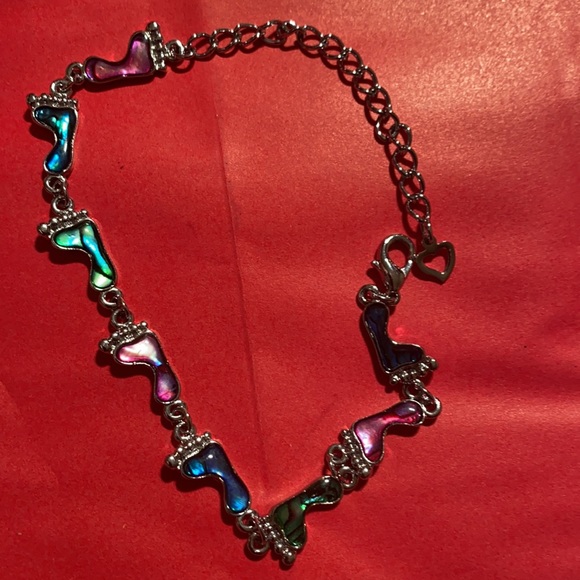 Bracelet with color acrylic shoes - Picture 1 of 6